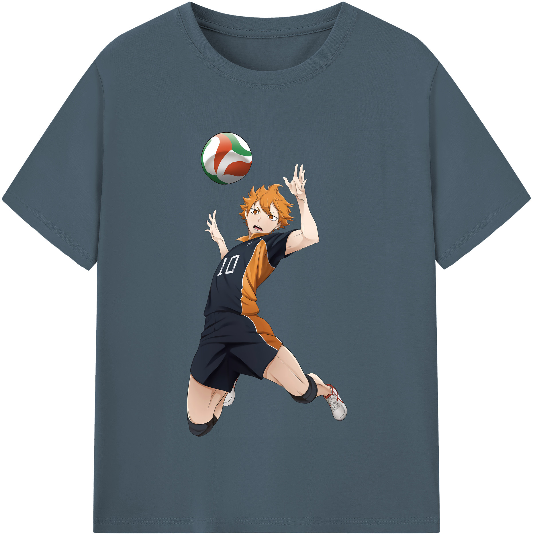 （画像用） ハイキュー!! Haikyu!! 綿100％半袖Tシャツ（フロントプリント）